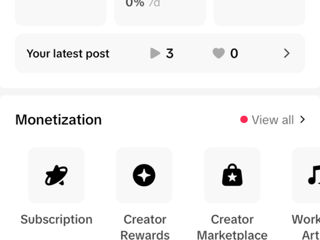 Vând cont de tiktok cu monetizatie
