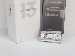 Xiaomi 13 Lite 8/256 Gb. Pret 3690 Lei