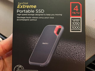 SSD SanDisk Extreme Portable V2 4TB/ Samsung T7 Shield 2TB/4TB Noi, sigilate!