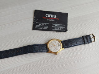 Ceas de mînă mecanic Oris,fabricat în Elveția.Ручные часы механические Oris,сделаны в Швейцарии. foto 3