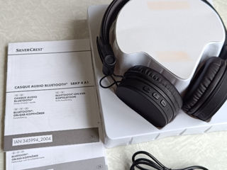 SilverCrest Bluetooth headphones. New !! Super autonomy 15 hour.