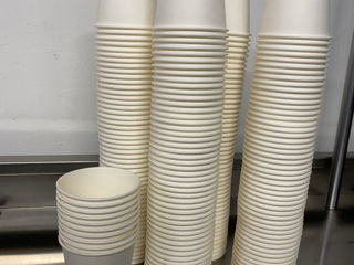 Бумажные стаканчики для кофе / чая / напитков foto 6