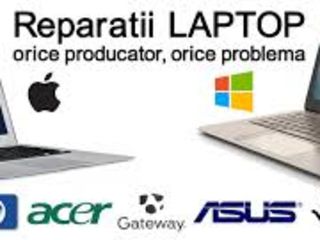 Repar laptopuri.preturi acsesibile.garantie.restaurarea carcasei,balamalelor,schimbarea matricei, te foto 2