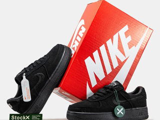 Nike Air Force 1 Low Black x Stussy Unisex foto 4