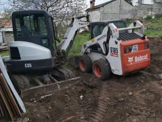 Bobcat, mini Excavator, vibrator/ бобкат, экскаватор,  каток