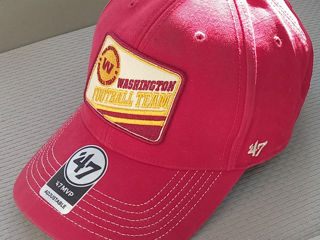 Men's '47 Burgundy Washington Football Team Upland MVP Logo Adjustable Hat foto 5