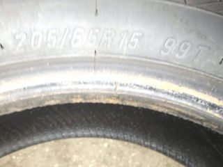 se vinde 4 roti de iarna 205/65 R15 noi . foto 5