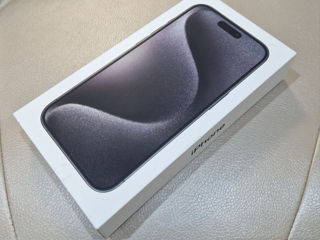 iPhone 15 pro 256gb sigilat! Black titanium