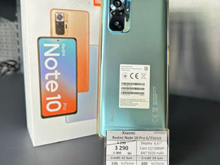 Xiaomi Redmi Note 10 pro 6/256 gb, 3290 lei