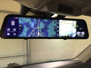 Мультимедийное зеркало- дисплей 12 дюймов видеорегистратор.Android .Wi-Fi GPS foto 5