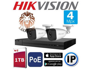 Hikvision By Hilook 4 Megapixeli Ip Poe foto 1