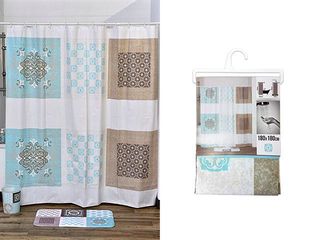 Шторка Для Душа 180X180Cm Tendance Faience, Peva