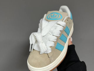 Adidas Campus Beige/Blue Women's foto 4