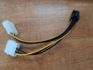 Vând adaptor molex/6pin și sata / 6 pin 100lei/bucata foto 2