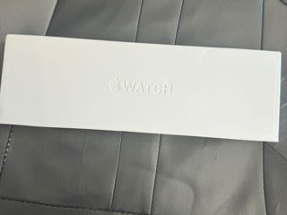 Apple Watch 9 45 mm Silver Al Storm Blue Sport Band M/L GPS Sigilat Original Garantie Apple