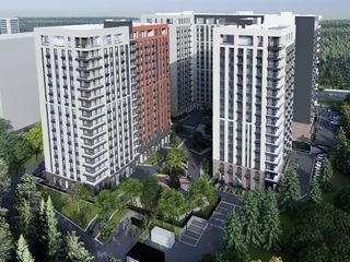 2-х комнатная квартира, 48 м², Рышкановка, Кишинёв