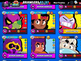 Brawl stars  53k trofeie foto 5