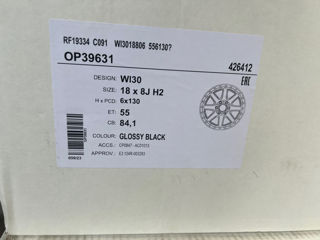 6x130 R18 Platin P111 Glossy Black (Mercedes Sprinter Delfin / VW Crafter) foto 7