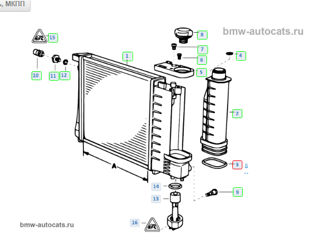 Furtun vacuum 1.8mm Шланг BMW 11727545323 , Уплотнительное кольцо 17211712965 foto 6