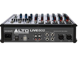 Микшерный пульт Alto Professional 802 Live USB... foto 2