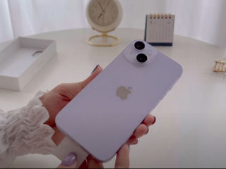 iPhone 14 Purple. НовыйРаспечатан при покупке в Orange только для проверки. Не использован вообще!!