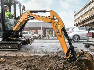 Miniexcavator sany 1,8t- 5 ani garanție foto 4