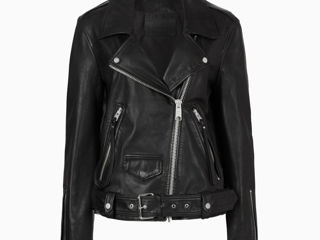 Allsaints кожаная косуха L