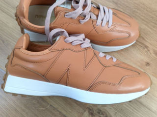 Продам новые кожаные New Balance 327 Fabricat în Japonia Tochigi Leather mărimea 43 фото 2