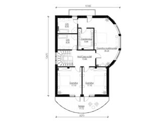 Proiect casă de locuit individuală modernă cu 2 niveluri S+P+E/ arhitectură/ proiecte/ construcții/ foto 7