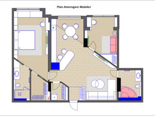 Apartament cu 2 camere, 92 m², Centru, Chișinău foto 10