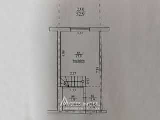 Apartament cu 2 camere, 49 m², Botanica, Chișinău foto 5