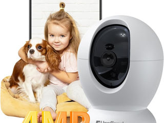 2k 4Mpix беспроводная IP камера wifi Видеоняня / Camera IP Supraveghere WiFi WiFi 5Ghz и 2,4Ghz foto 5