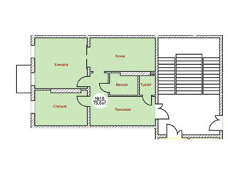 Apartament cu 2 camere, 80 m², Centru, Bender/Tighina, Bender mun. foto 2