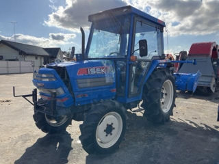 Tractor japonez Iseki TA357F cu (Cabina) si freza de sol foto 1