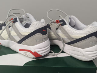 Puma R698 Classic Lace Up Mens Grey - Noi foto 4