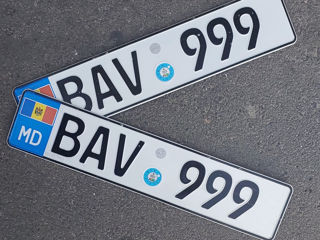 Numar de inmatriculare BAV 999