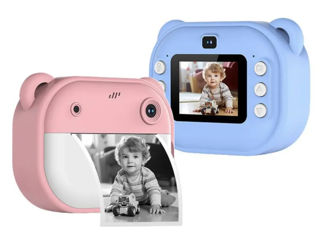 Детская фотоаппарат с мгновенной печати с термопринтером JE-ET 2003