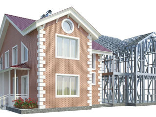 Construirea  caselor  particulare  pe tehnologie inovatoare. foto 7