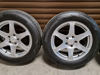 R17 5x114.3 Диски Lexus RX / Bridgestone 215/60/17 KIA Sportage / Jante R17 Toyota Honda Nissan VW foto 2