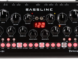 Erica Synths Bassline DB-01 Desktop Bassline Synthesizer