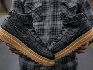 Nike Air Force Mid Gore-Tex Black foto 2