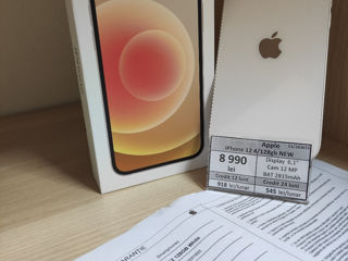 Apple iPhone 12 4/128gb Nou+Garantie 8990Lei