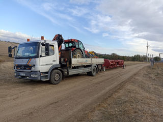 Transport de mărfuri camion cu macara (manipulator) foto 7