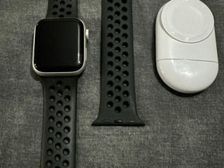 Продаю Apple Watch SE 40mm в цвете Abyss Blue с спортивным ремешком! foto 5