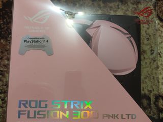 игровые наушники ROG Strix Fusion 300 PNK LTD foto 1