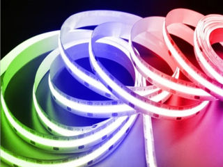 Banda led 220V COB,alb,alb-cald,albastru,rosu,verde. foto 4