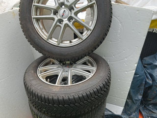 Jante R16, 5x114,3 cu Anvelope 205/60R16 de Iarnă, Renault, Nissan, Toyota, Honda, Suzuki, Hyundai