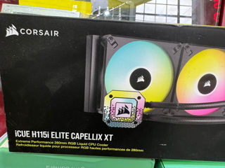 Răcitor Lichid Pentru  Procesor Corsair Icue H115i Elite Capellix Xt 280mmrgb foto 1