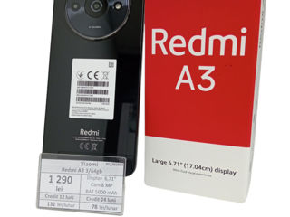 Xiaomi redmi A3 3/64gb 1290 lei