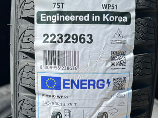 155/80 R13 Kumho Wintercraft WP51/ Доставка, livrare toata Moldova 2024 foto 2